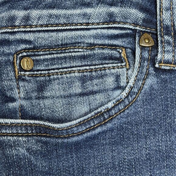 Kut From The Kloth Jeans Women 16P Petite Catherine Boyfriend Mid Rise Stretch - Picture 4 of 15